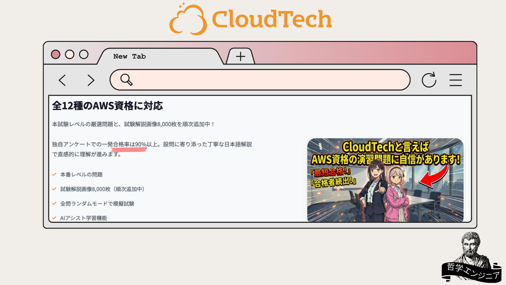 AWS CloudTech 資格試験 合格率